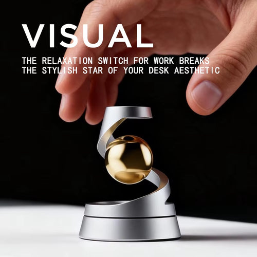 2026 New Floating Gyroscope Stress Relief EDC Desk Decor Interactive Sensory Toy Novelty Gift Best Seller Fidget Toy Gift