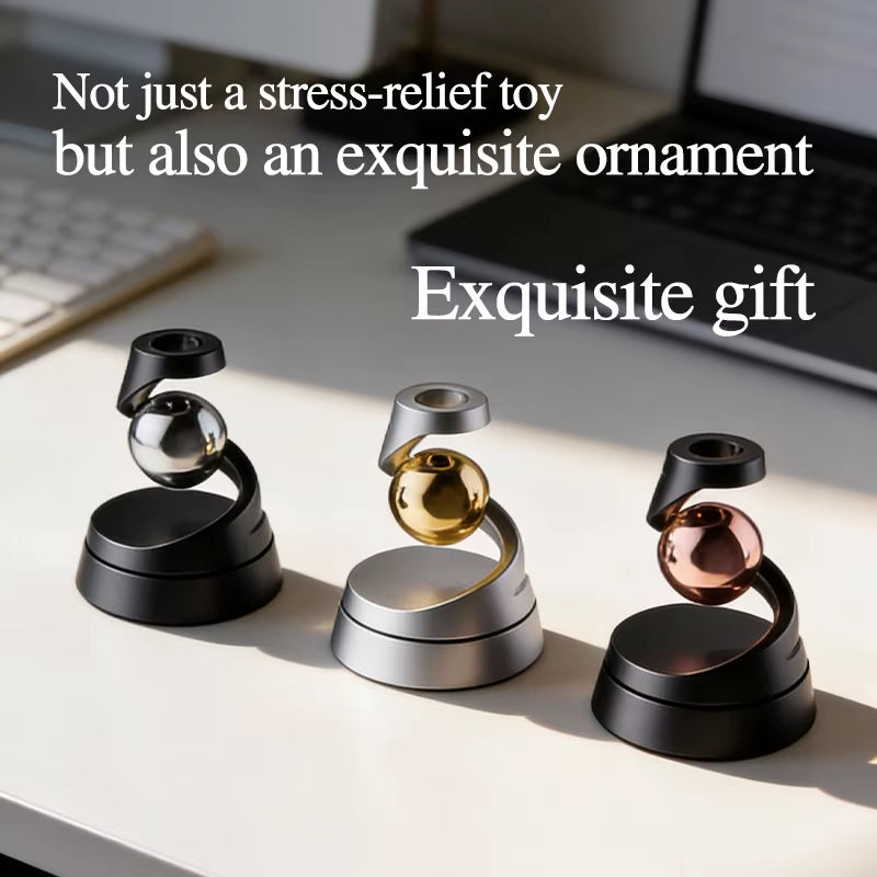 2026 New Floating Gyroscope Stress Relief EDC Desk Decor Interactive Sensory Toy Novelty Gift Best Seller Fidget Toy Gift